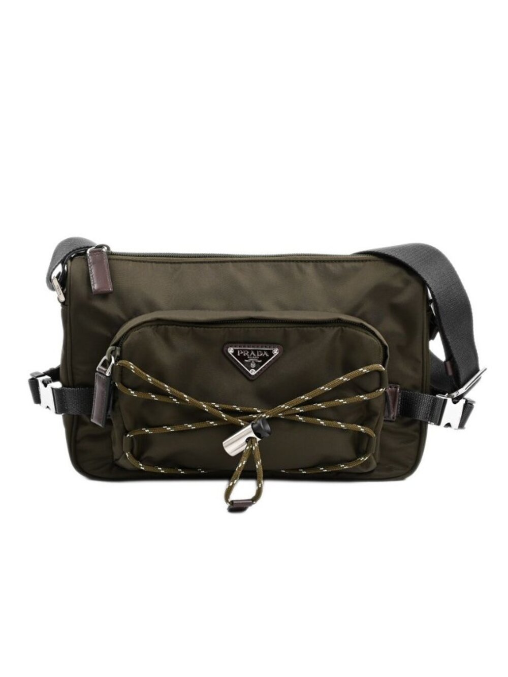 Prada Shoulder Bag Medium Re Nylonx Saffiano Leather